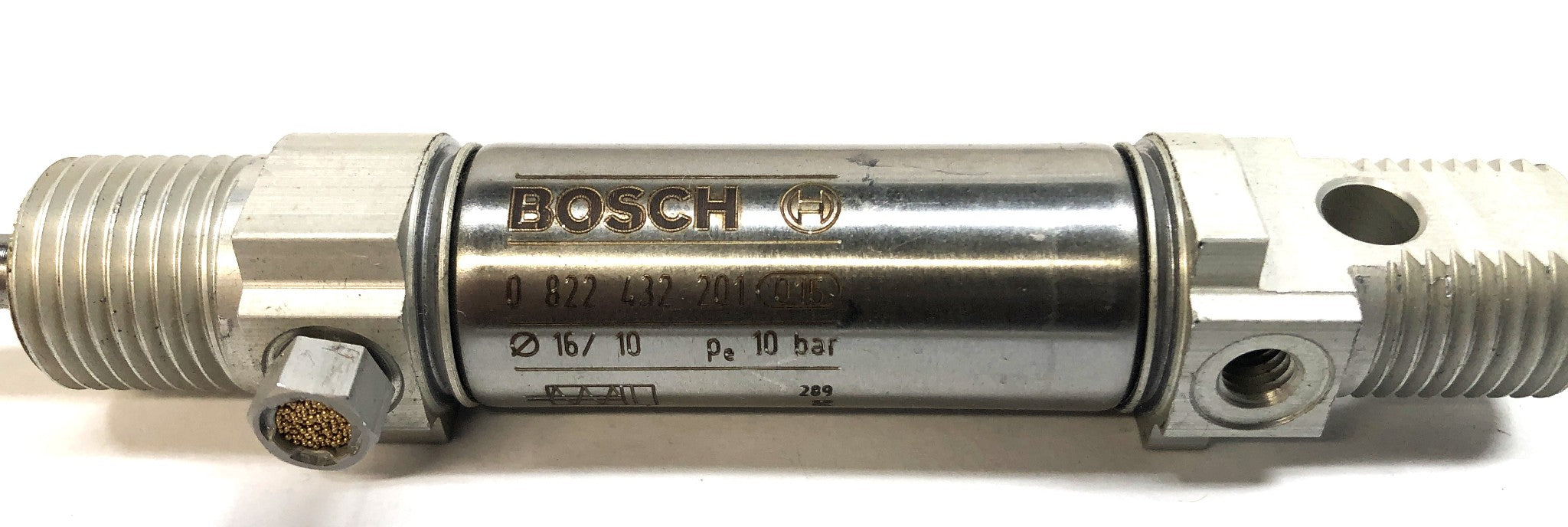 Bosch Pneumatic Air Cylinder (Missing Nut) 0822432201 NOS