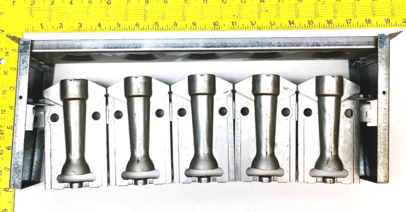 Unbranded 5 Cell Burner Rack Assembly USED