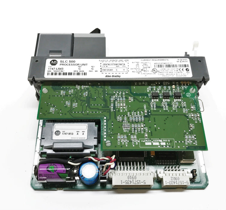 Allen Bradley SER. C REV. C FRN 11 Processor Unit 1747-L543 (Missing Door)