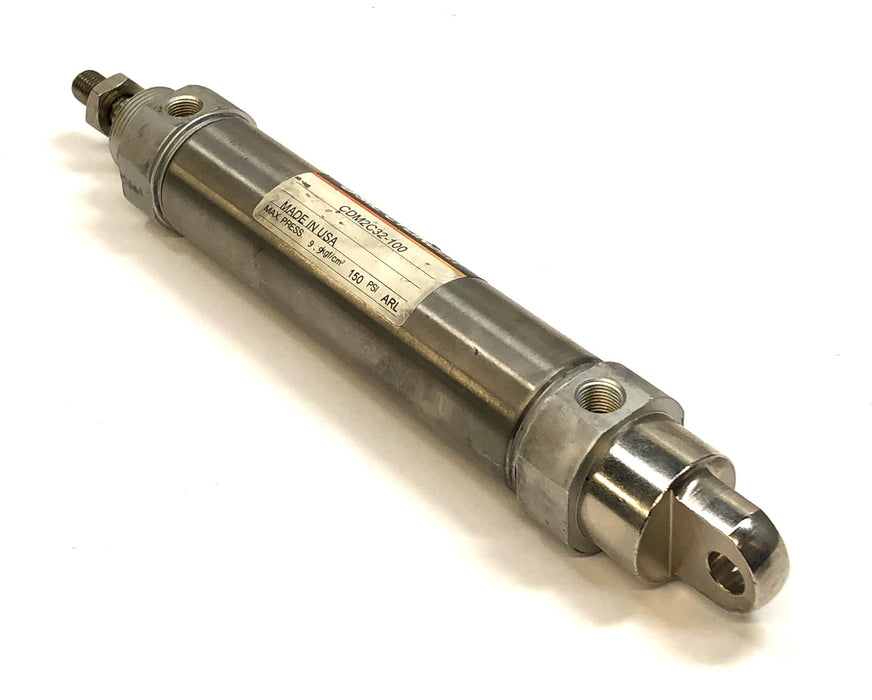 SMC Round Body Pneumatic Air Cylinder CDM2C32-100 NOS