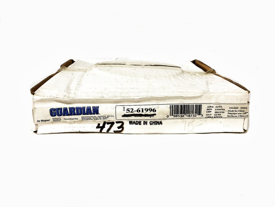 Guardian Disc Brake Rotor 52-61996 NOS