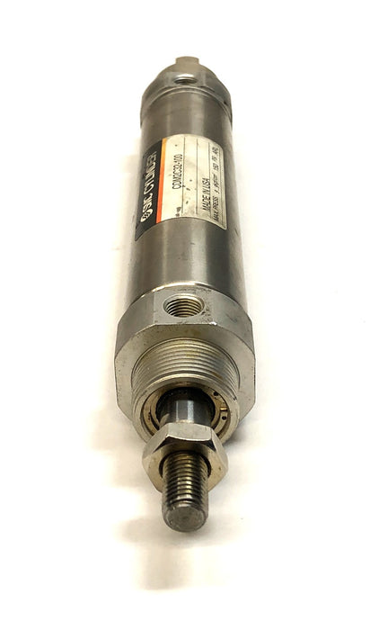 SMC Round Body Pneumatic Air Cylinder CDM2C32-100 NOS
