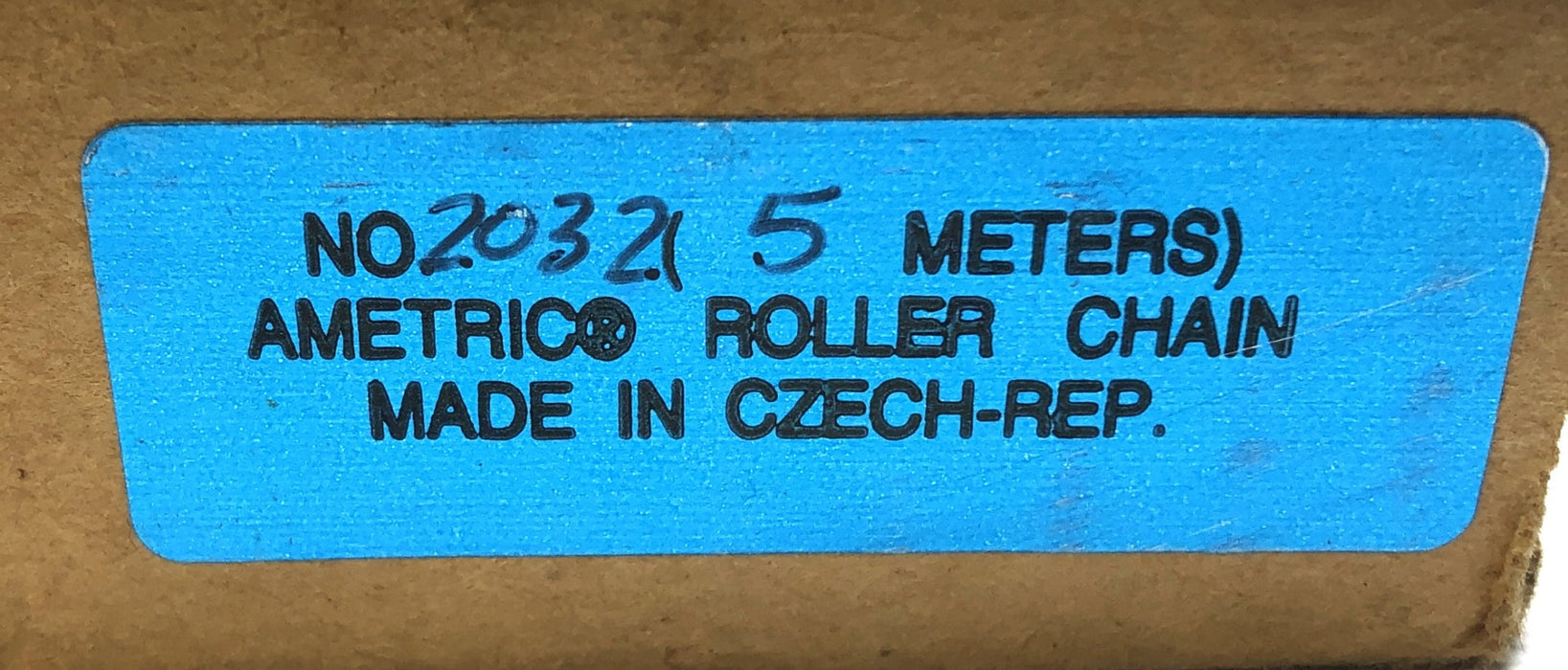 Ametric 5m Roller Chain 2032 NOS