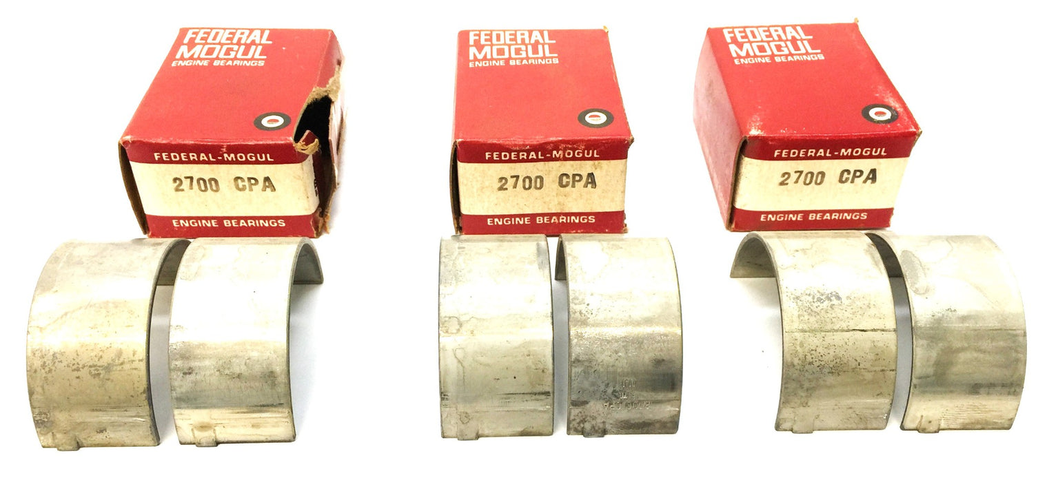 Federal Mogul Connecting Bearing Pair 2700 CPA (2700 CPA) [Lot of 3] NOS