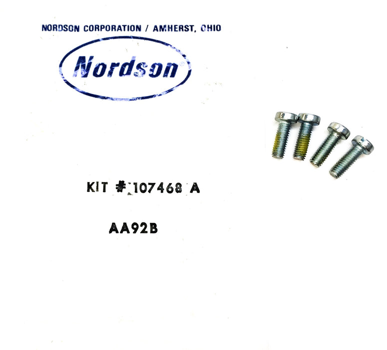 Nordson Screw Kit (4pcs) 107468A (AA92A) [Lot of 3] NOS