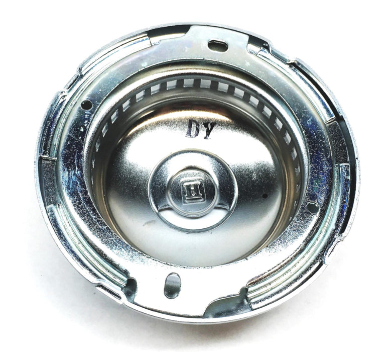 Honeywell Round Satin Chrome Thermostat Guard 314770C NOS