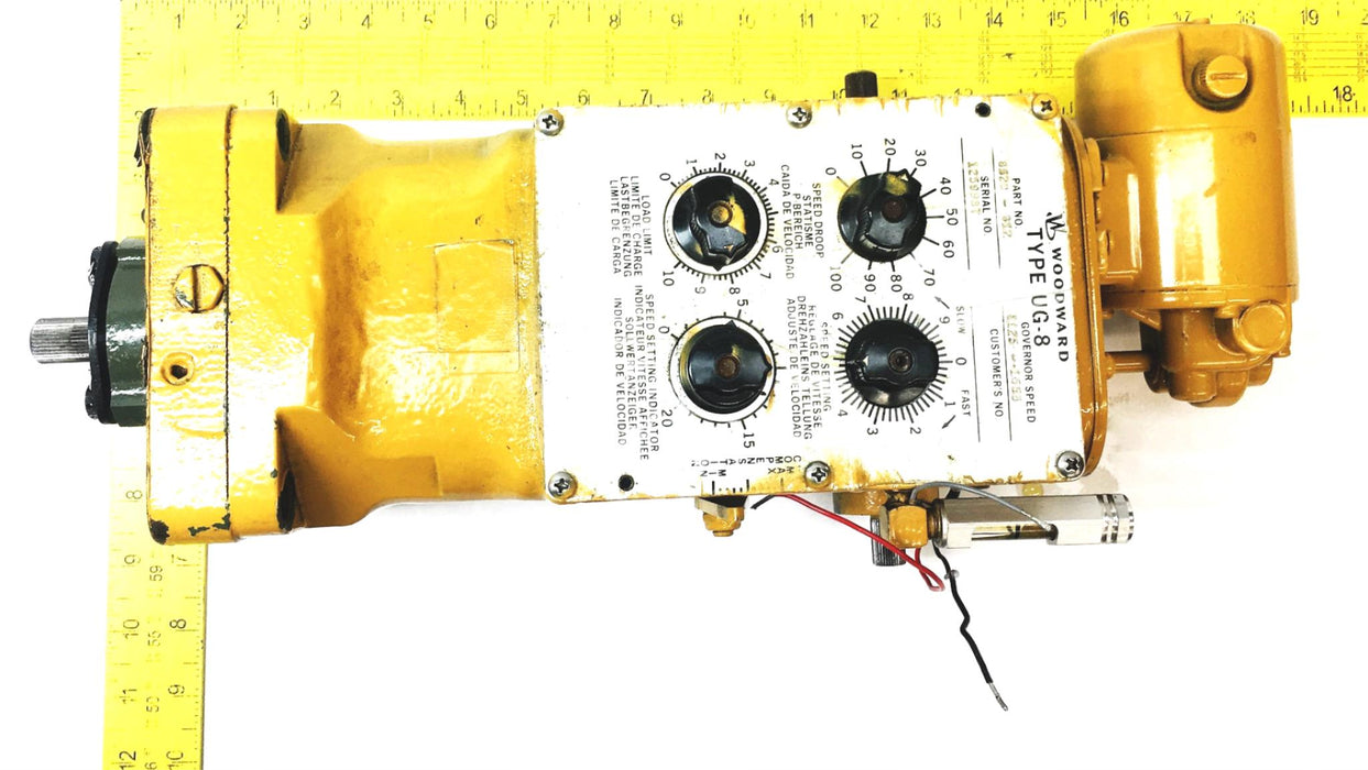Woodward Type UG-8 Governor 8520-312 USED