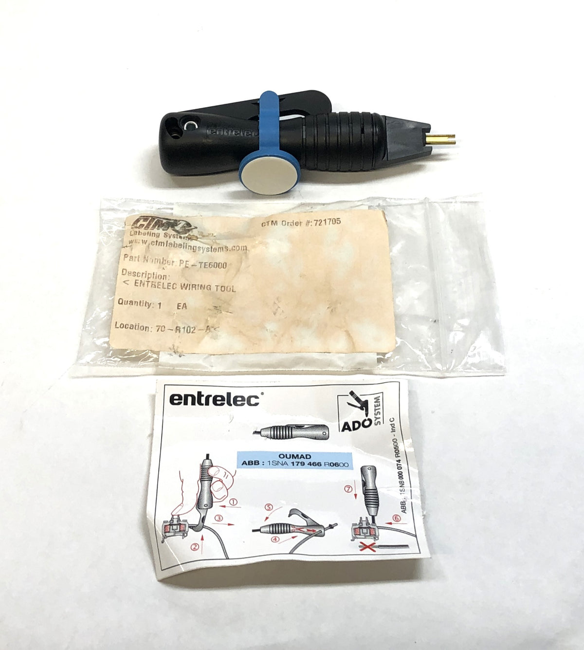 Entrelec/CTM Wiring Tool PE-TE6000 NOS — governmenttransitsurplus.com