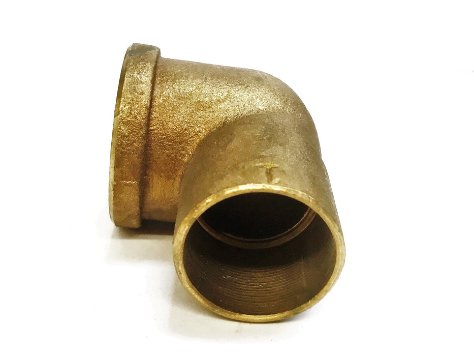 Nibco Bronze 1" Female x 1" Sweat 90 Degree Elbow [Lot of 2] NOS