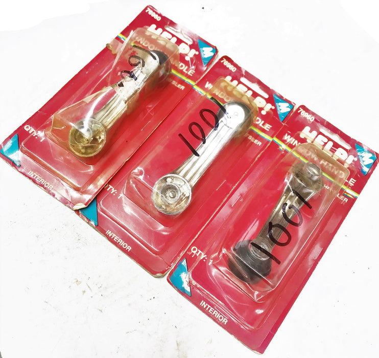 Dorman "Help!" Replacement Interior Window Crank Handle 76960 [Lot of 3] NOS