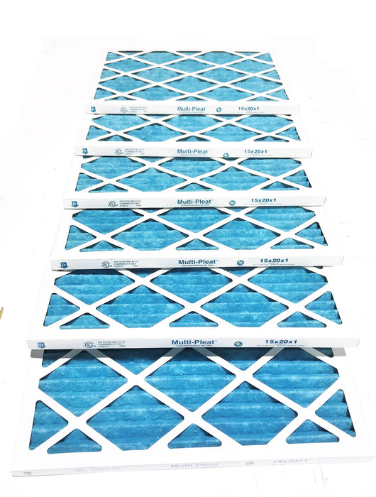 Koch 20x15x1 Air Filter Panel 102-701-005 [Lot of 6] NOS