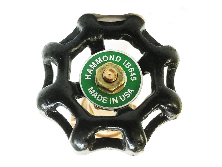 Hammond 1/4" Bronze Gate Valve IB645-250 NOS
