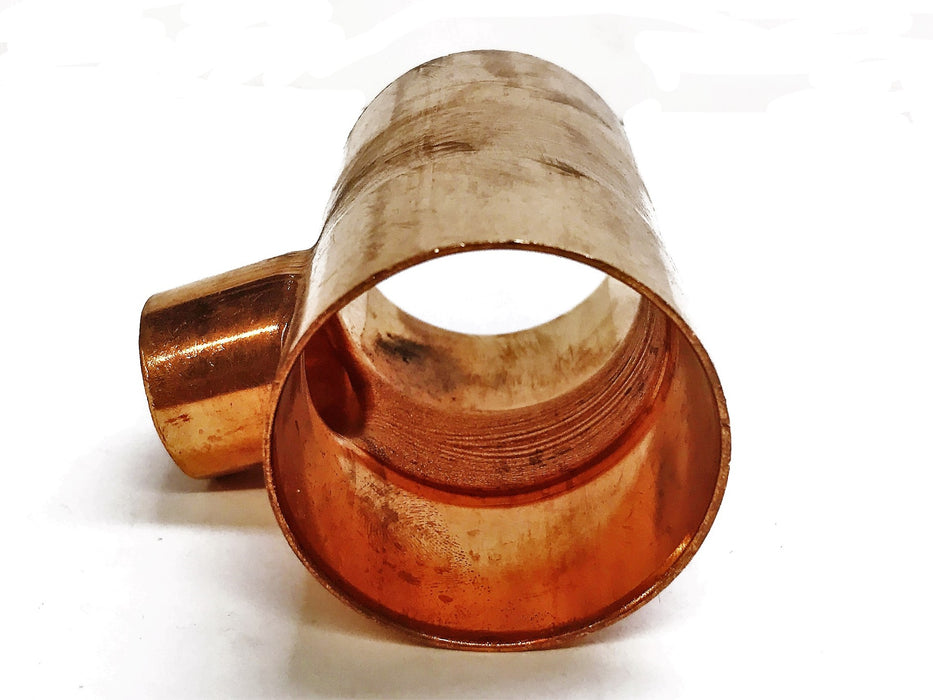 EPC 2" Sweat x 1" Sweat x 2" Sweat Copper Reducing Tee Coupling 32978 NOS