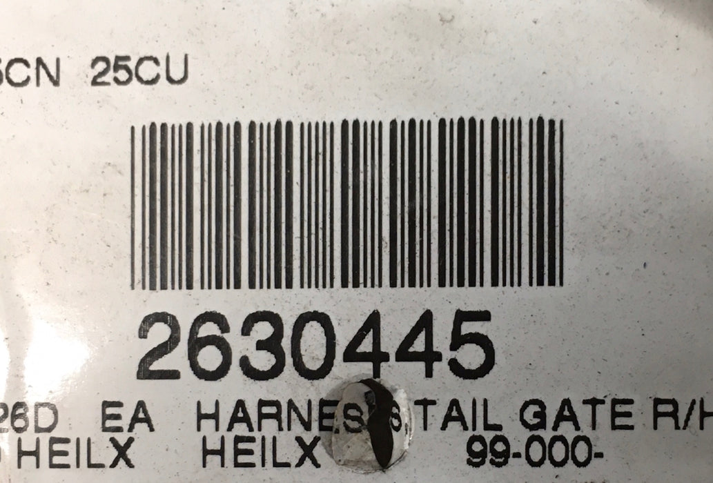 Heil Harness Cable Assembly 2630445 NOS