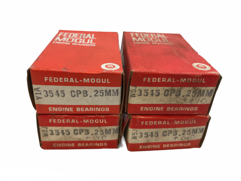 Federal Mogul Connecting Rod Bearing 3545CPB.25mm [Lot of 4] NOS