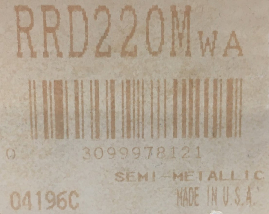 Raybestos Disc Brake Pads RRD220M NOS