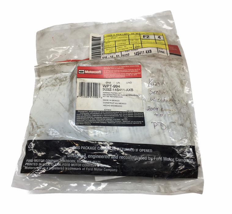 Motorcraft Wire Assembly 3U2Z-14S411-AXB NOS
