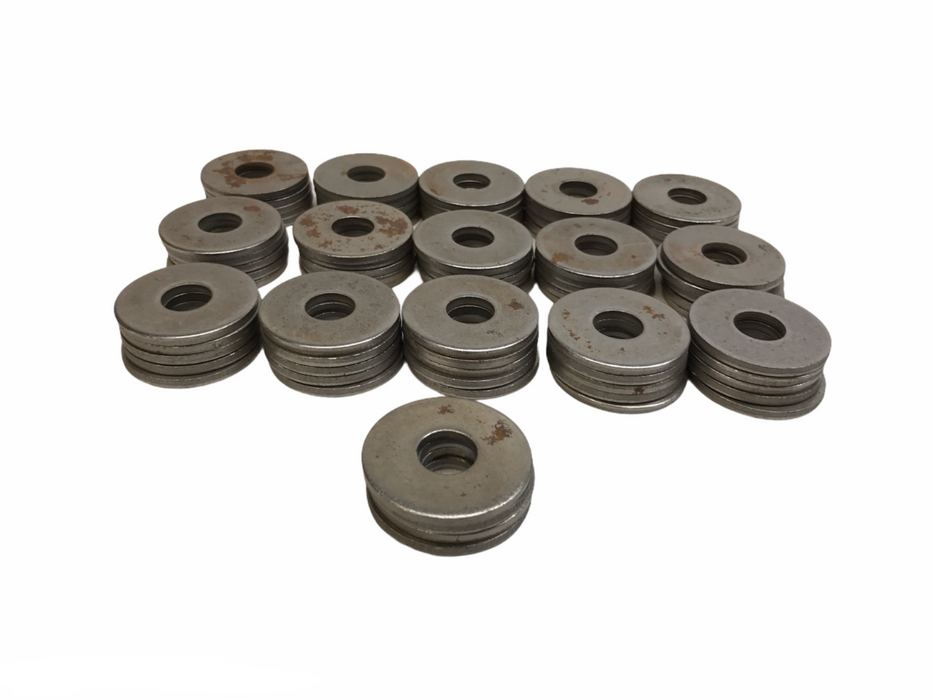 Unbranded 1/2" x 1-1/2" Stainless Steel Fender Washers A202519MN [Lot of 79] NOS