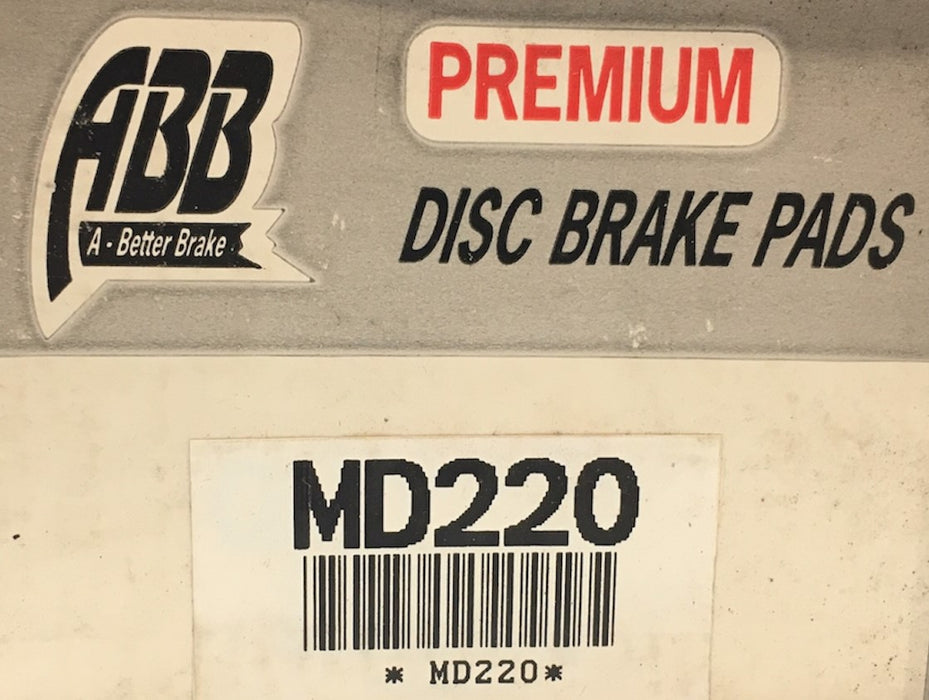 A Better Brake Equalizer Disc Brake Pads MD220 NOS