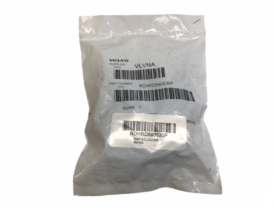 Volvo OEM Plastic Snap in Louver RDHRD590530P NOS