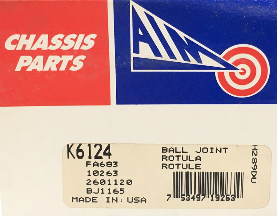 Chassis Parts Suspension Ball Joint K6124 NOS