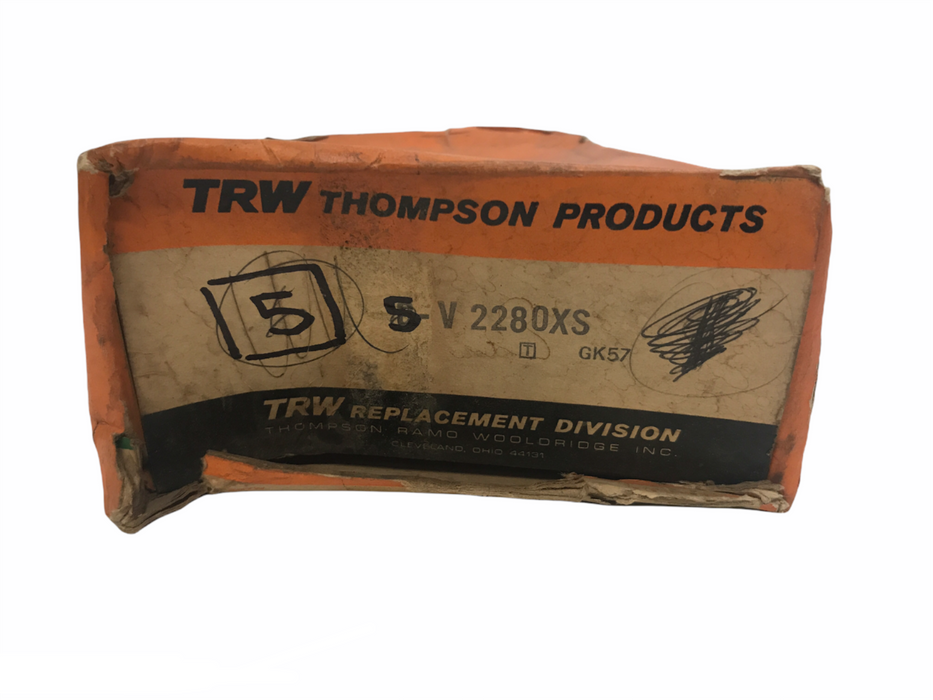 TRW Engine Exhaust Intake Valve Set 5-V2280XS NOS