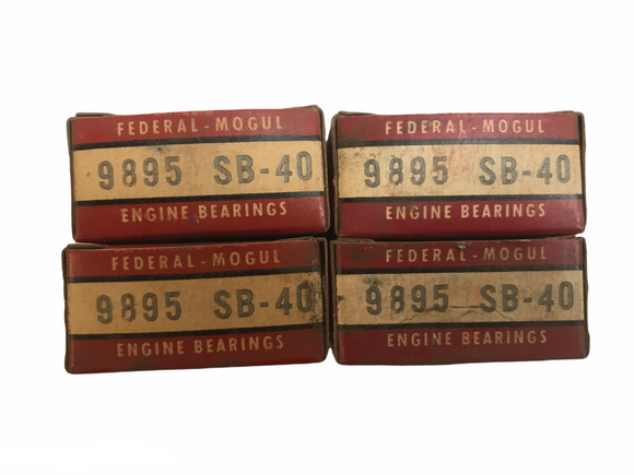 Federal Mogul Connecting Rod Bearing 9895 SB-40 [Lot of 4] NOS