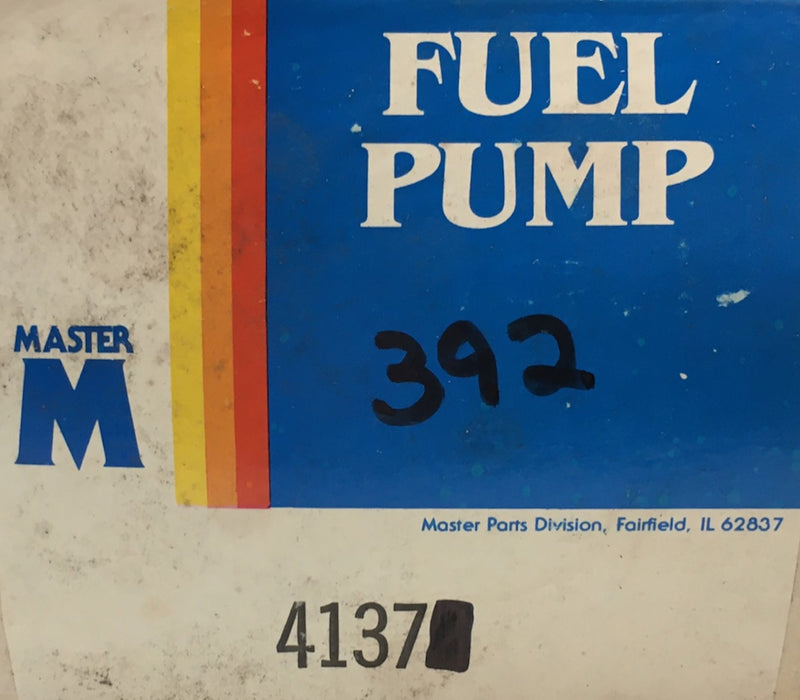 Master Fuel Pump Assembly 4137 NOS