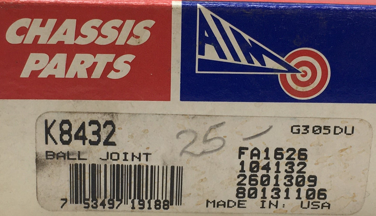 Chassis Parts Suspension Ball Joint K8432 NOS