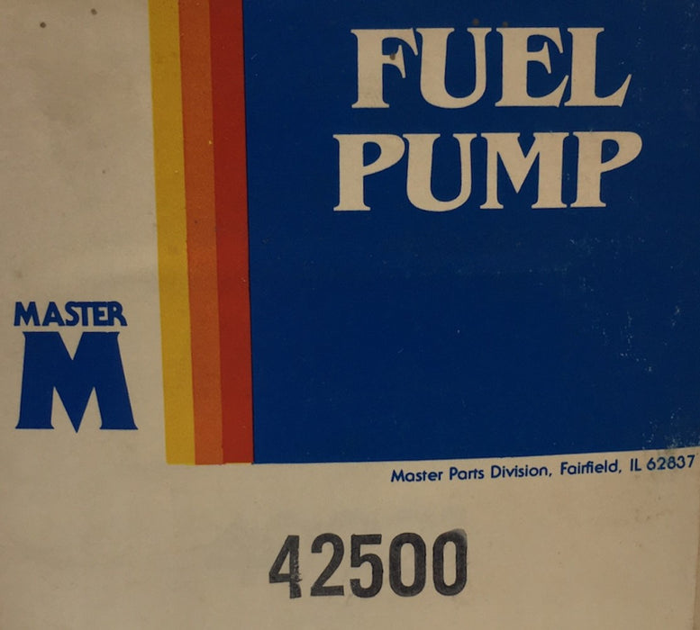 Master Fuel Pump Assembly 42500 NOS