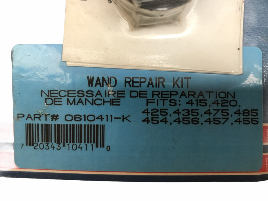 Solo Wand and Valve Repair Kit 0610411-K  NOS
