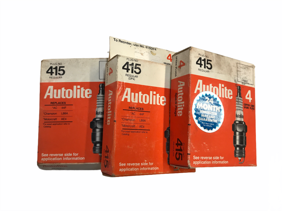Autolite Spark Plug No. 415 [Lot of 12] NOS