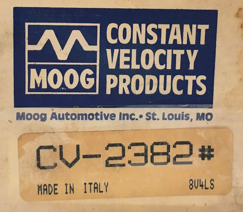 Moog CV Joint Boot Kit CV2382 NOS