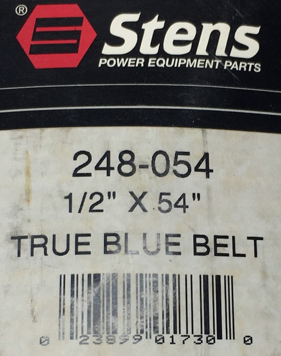 Stens 1/2"x 54" True Blue Belt 248-054 NOS