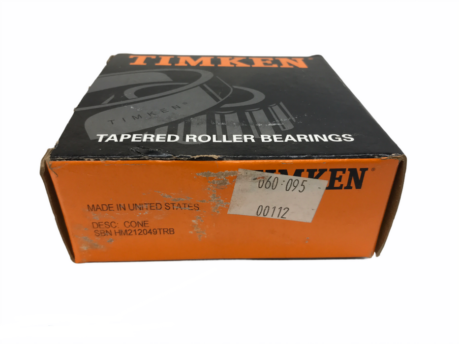 Timken Tapered Roller Bearing Cone HM212049TRB NOS