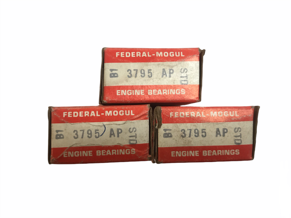 Federal Mogul Connecting Rod Bearing 3795 AP [Lot of 3] NOS