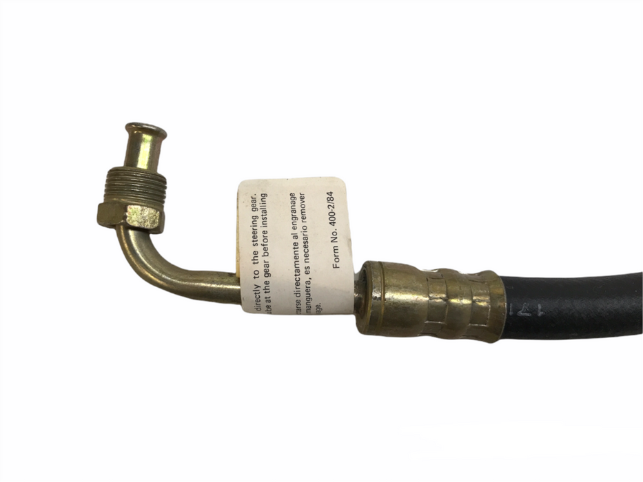 Moog Power Steering Pressure Line Hose M489 NOS