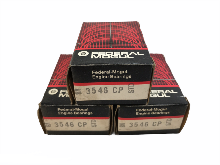Federal Mogul Connecting Rod Bearing 3546CP [Lot of 3] NOS