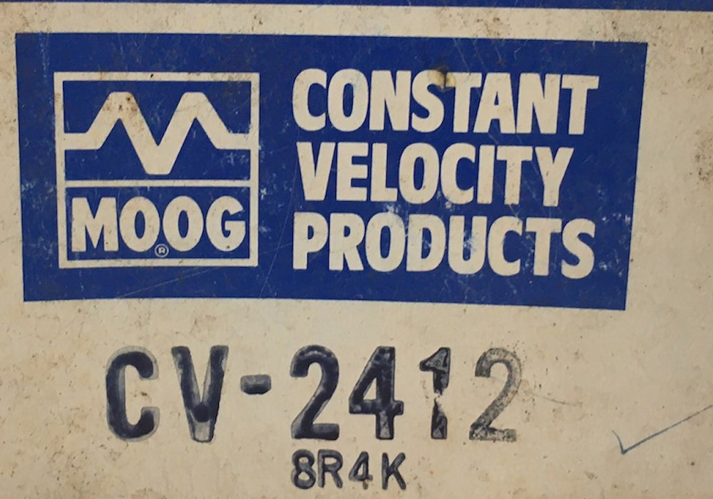 Moog CV Joint Boot Kit CV-2412 NOS