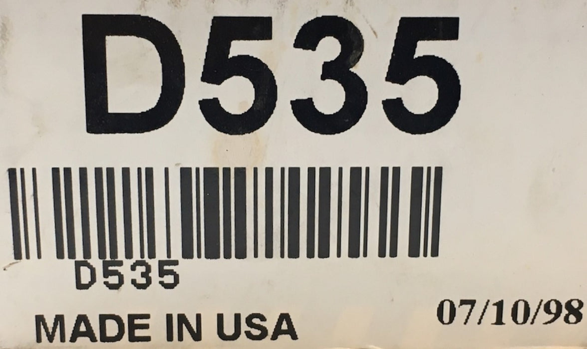 American Brake Company Organic Disc Brake Pads D535 NOS