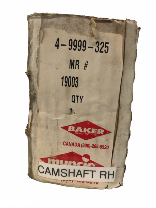 Baker Muncie Right Camshaft A0202526AB NOS