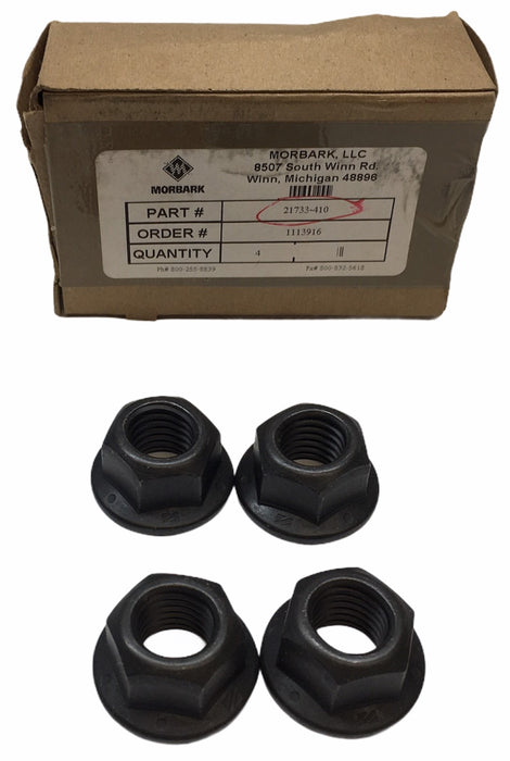 Morbark Stover Nut 21733-410 [Lot of 4] NOS