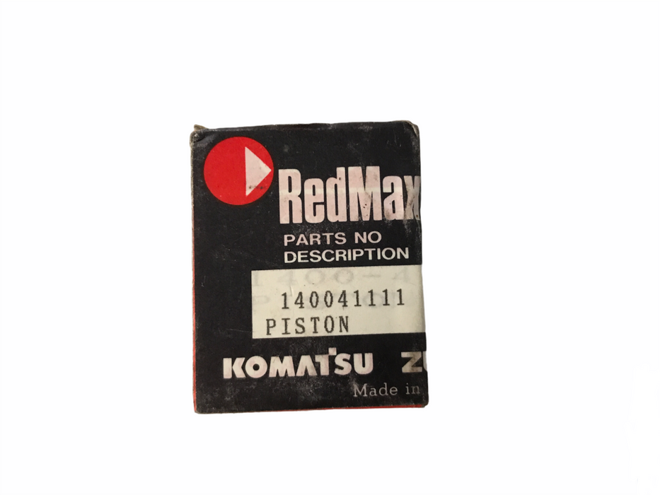 Red Max Komatsu OEM Piston 1400-41111 NOS