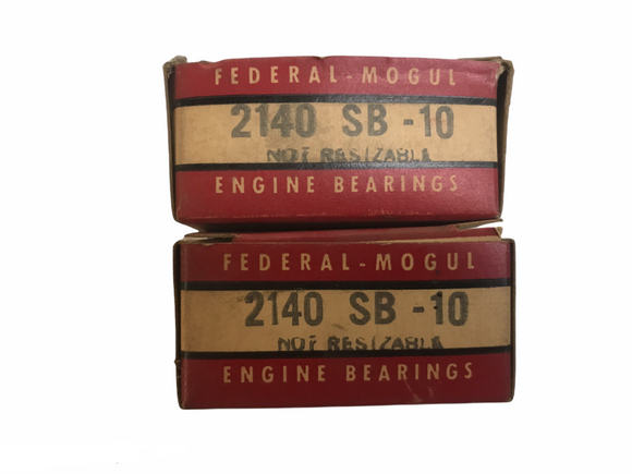 Federal Mogul Connecting Rod Bearing 2140 SB-10 [Lot of 2] NOS