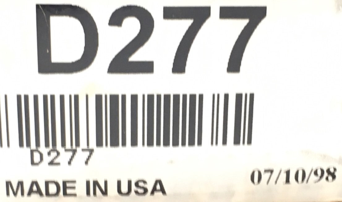 American Brake Company Organic Disc Brake Pads D277 NOS