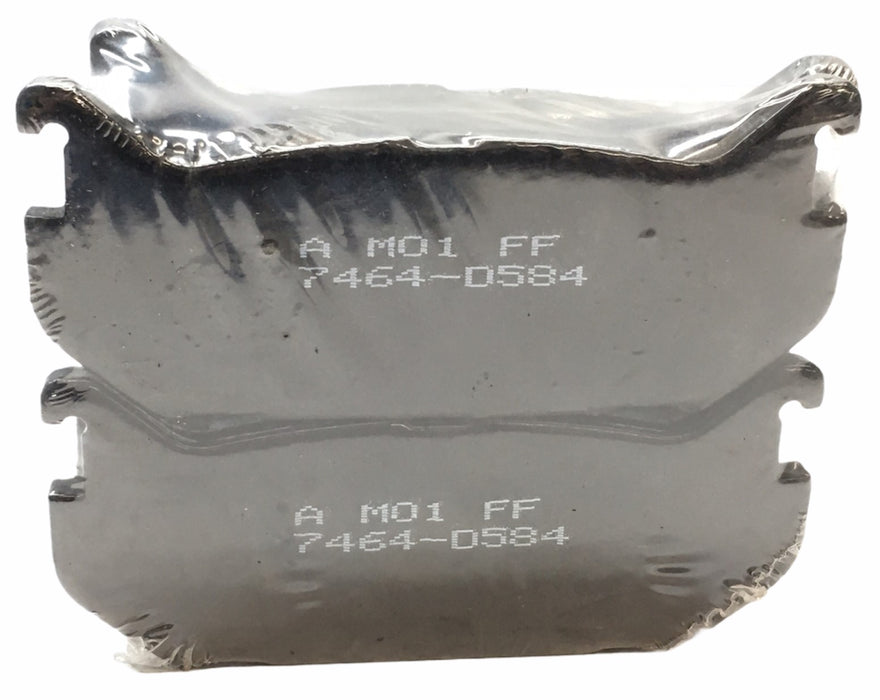 Dash4 Premium Quality Organic Brake Pads D584-7464 NOS