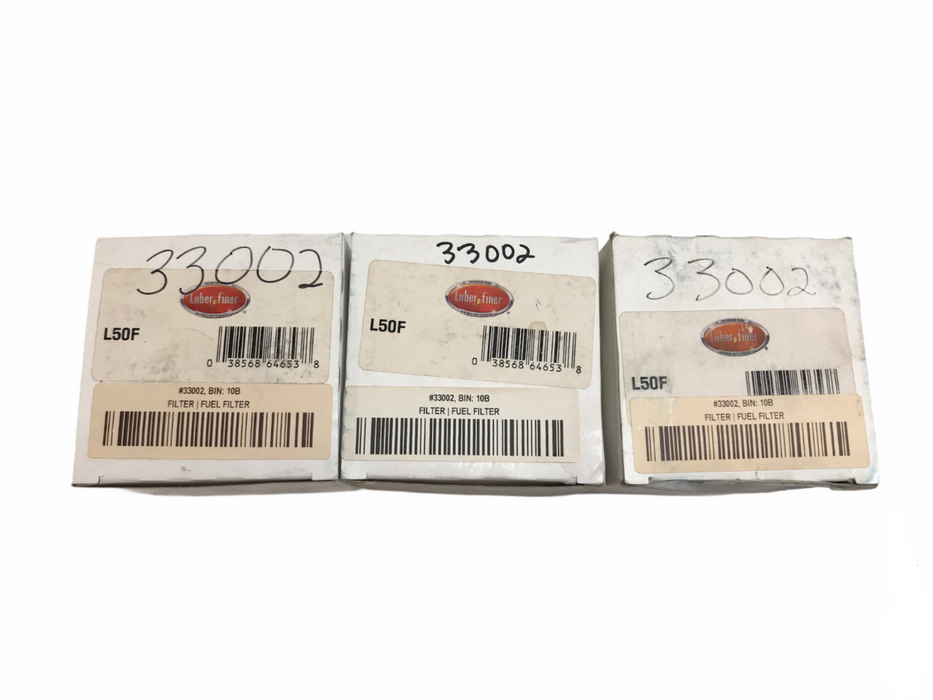 Luber-Finer Fuel Filter L50F [Lot of 3] NOS