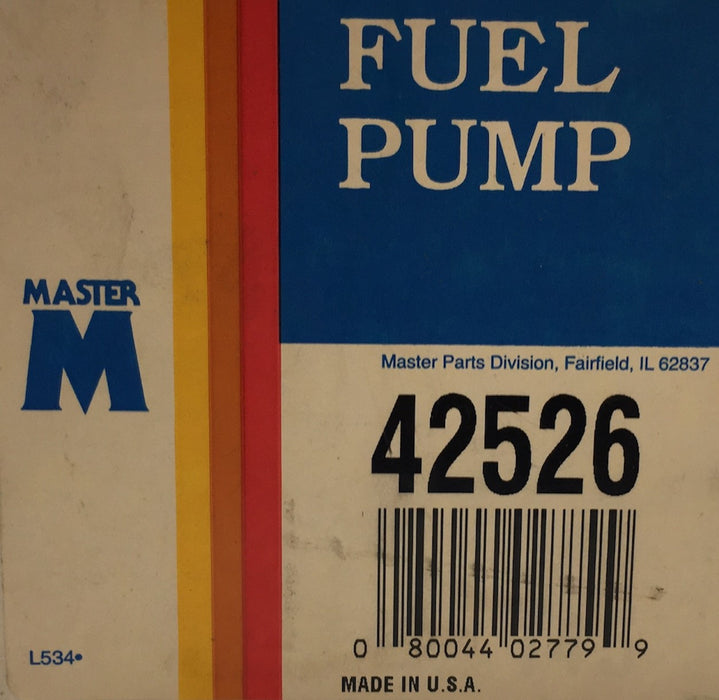 Master Fuel Pump Assembly 42526 NOS