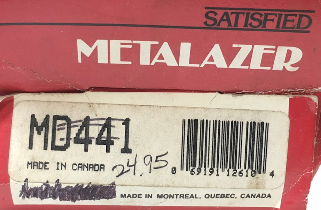 Metalazer Disc Brake Pad Set MD441 NOS