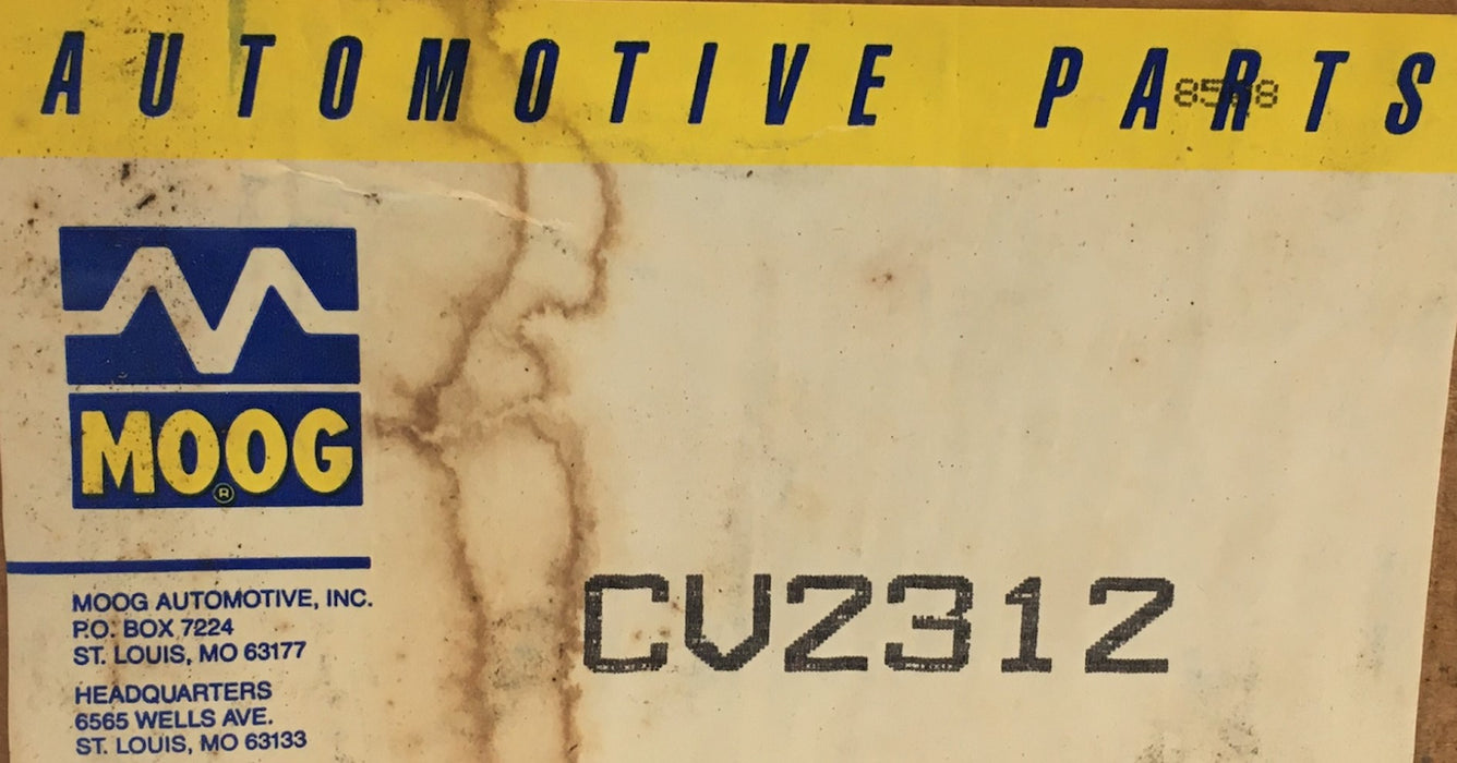 Moog CV Joint Boot Kit CV2312 NOS